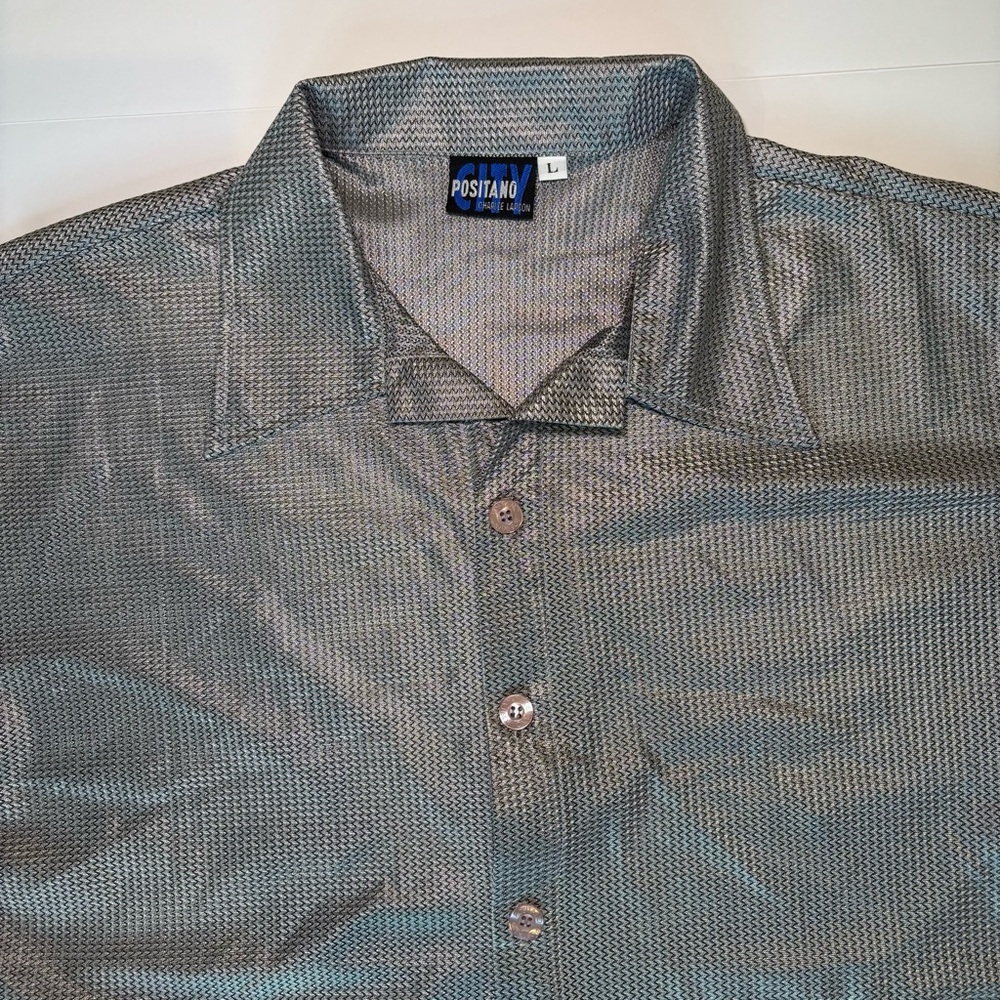 POSITANO Charlie Lapson Club Spread Shirt USA Large